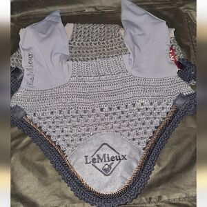 Lemieux Ear Bonnet Grey Blue